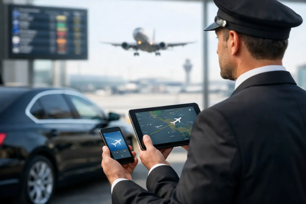Do Chauffeurs Track Flights for Airport Pickups?
