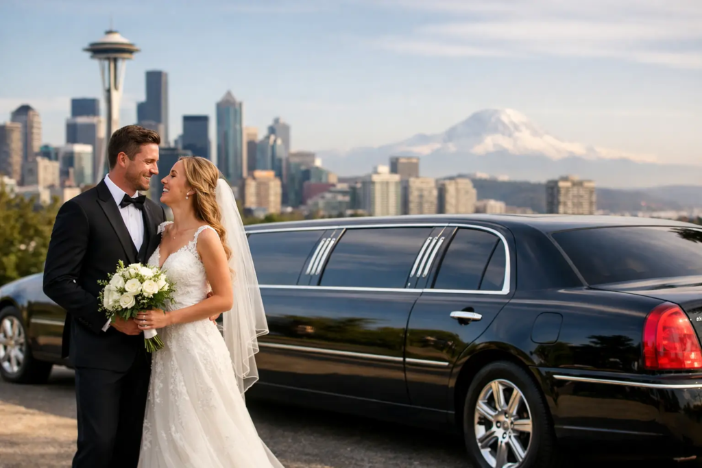 Seattle Wedding Limo Service That Fits the Day